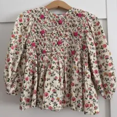 bonjour diary フラワープリント　2y チュニック