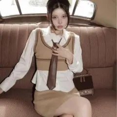 Darich レザータイニットセットアップ