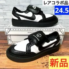 【箱付き新品】PEACEMINUSONE ナイキ クウォンド1 白黒 24.5のサムネイル