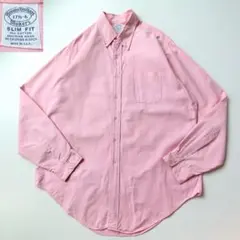USA製 ブルックスブラザーズ Makers OXBDシャツ 17 1/2