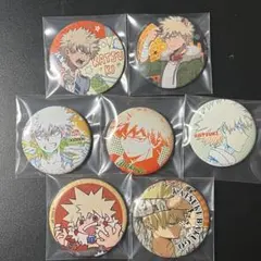 僕のヒーローアカデミア ヒロアカ 爆豪勝己　缶バッジ　7点セット
