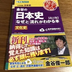 金谷の日本史 なぜと流れがわかる本 改訂版　文化史のサムネイル