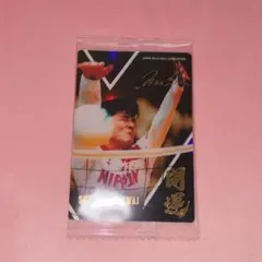 川合俊一サイン入りカード