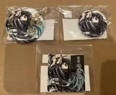 鬼滅の刃　幕間画　WEBSHOPくじ　霞柱　時透無一郎　缶バッジ　ステッカー