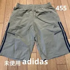 adidas カーキ ショートパンツ L