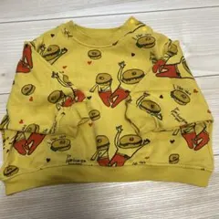 マーキーズ　ハンバーガー柄 トレーナー 80