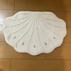 Francfrank 貝殻型 ホワイトラグ
