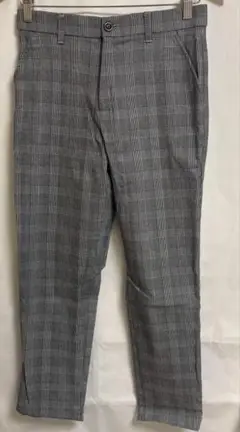 値下げ！a.v.v standard グレー系チェック スラックス　L