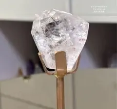 レア　高品質　ピンククォーツ　ピンクアゼツライト　フリーフォーム　スタンド付き