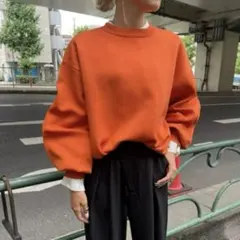 AIC. スポンジニットオーバーサイズトップス