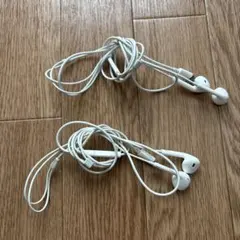 Lightning接続 イヤフォン 2セット