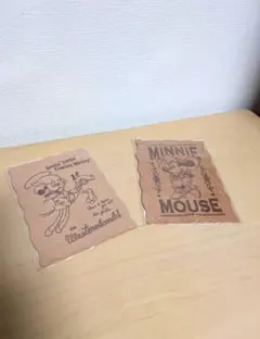 東京ディズニーランド ミッキー ミニー ポストカードセット