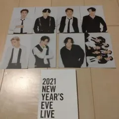 BTS 2021 NEW YEAR'S LIVE ポストカード 8枚セット