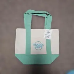 TRADER JOE'S ミニパステルキャンバストートバッグ