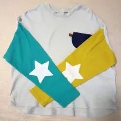 BREEZE 長袖カットソー　星　120