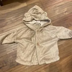 ベージュ フリース アウター 90cm