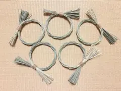 ★大量★ レモングラス しめ縄 リース リース台 5個セット