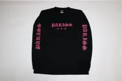 オールドイングリッシュロンＴ【ブラック×蛍光ピンク】