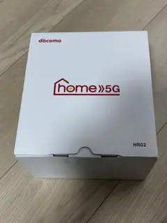 【新品未使用品】docomo home5G(HR02) ダークグレー