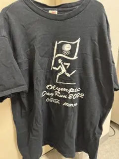 Olympic Day Run オリンピック 半袖 Tシャツ XL ロゴ 古着