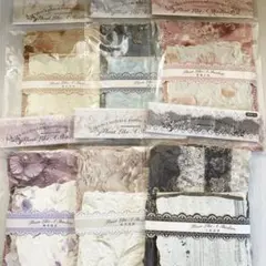 【12】素材紙 コラージュ 6種 まとめ売り 紙もの 海外 レトロ