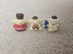 ポムポムプリンフィギュア３点