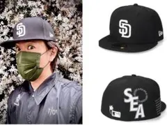 キムタク着　SD　PADRES　NEW ERA　WIND AND SEA