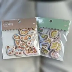 【正規品未開封】ディズニー　ぷっくりピースシール　2セット