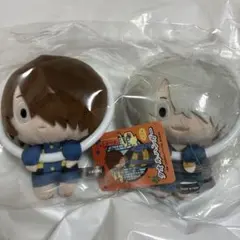 新品未使用ゲゲゲの鬼太郎ぬいぐるみ2体セット リング付き