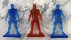 【３点まとめ】 仮面ライダーチョコ 大当たり 仮面ライダーゼッツ 赤1体 青2体