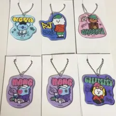 BT21 ファミリーマート限定　アクリルキーホルダー コンプリートセット＋おまけ BT21 ファミリーマート限定 アクリルキーホルダー コンプリートセット
