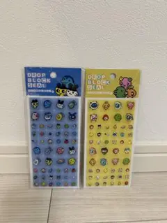 DROP BLOCK SEAL キャラクターシール 2枚セット