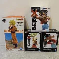 ドラゴンボール 一番くじ G×materia 孫悟空フィギュア4点セット