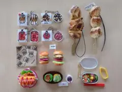食品系ミニチュアカプセルトイまとめ売り