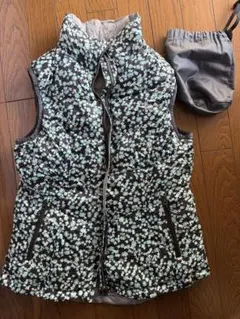 Foxfire リバーシブルダウンベスト小花柄