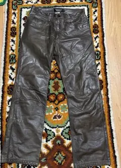 90s レザーパンツ