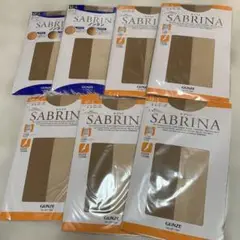 【SABRINA】グンゼ バーモンブラウン ストッキング M～L 7足