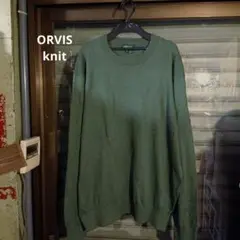 ORVISオービス/コットン×カシミヤ×シルク 薄手 ニット