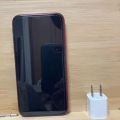 iPhone XR (PRODUCT(RED)) 本体 64GB充電器付き