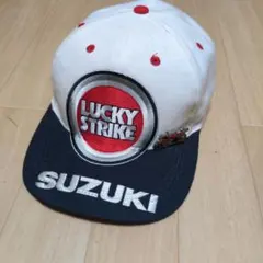 SUZUKIMOTERSPORTキャップ - メルカリ