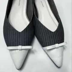 SY UNITED ARROWS トゥリボン フラット 24cmのサムネイル