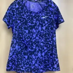 ナイキ　NIKE RUNNING 半袖プラクティスシャツ パープル レディースM
