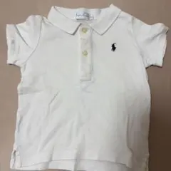 Ralph Lauren ホワイト ポロシャツ 80