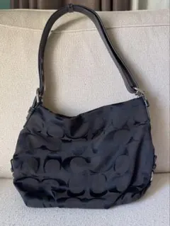COACH ショルダーバッグ シグネチャー ブラック