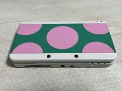 Nintendo new 3DS ホワイト きせかえプレート ドット ピンク