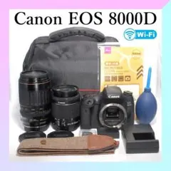 Canon EOS 8000D☆一眼レフカメラ☆手ぶれ補正☆スマホ転送OK - メルカリ