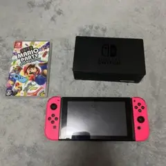 Nintendo Switch ピンク 本体 スーパーマリオパーティ