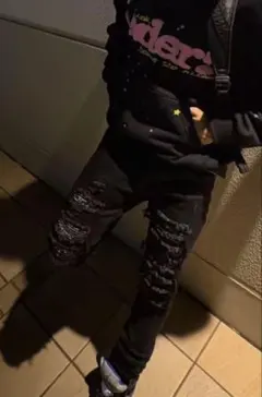 mnml ミニマル　ダメージデニム　29