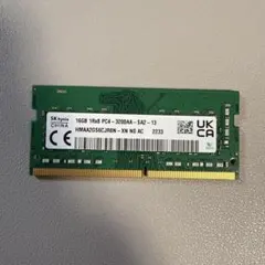 SK hynix ノートPC用メモリ 16GB PC4-3200AA