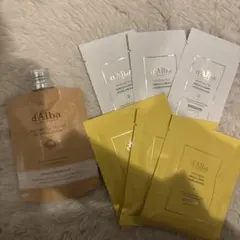 d'Alba スリーピングパック モデリングマスク 計4点セット